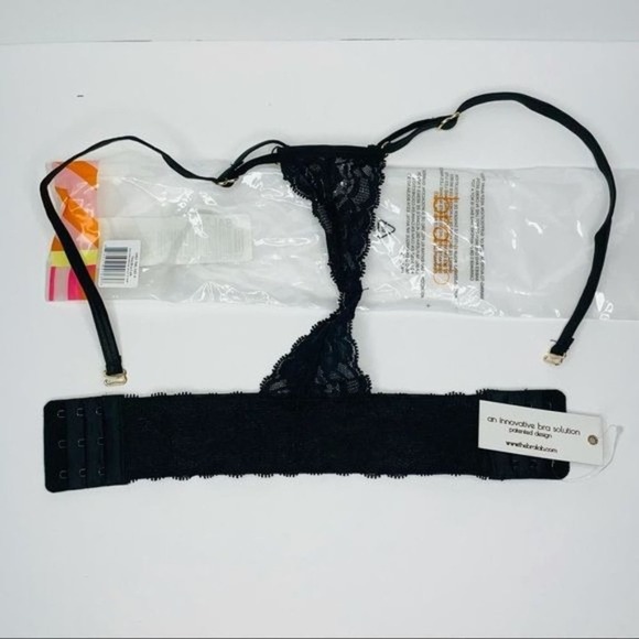 THE BRA LAB "Catalonian Lace Leather" Multiway, Interchangeable Back Strap - Picture 2 of 10